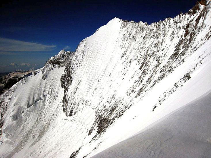 NE Face of the Lenzspitze ( 4294 metres )