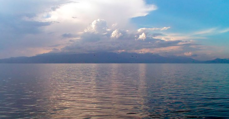 Lake Ohrid in Macedonia