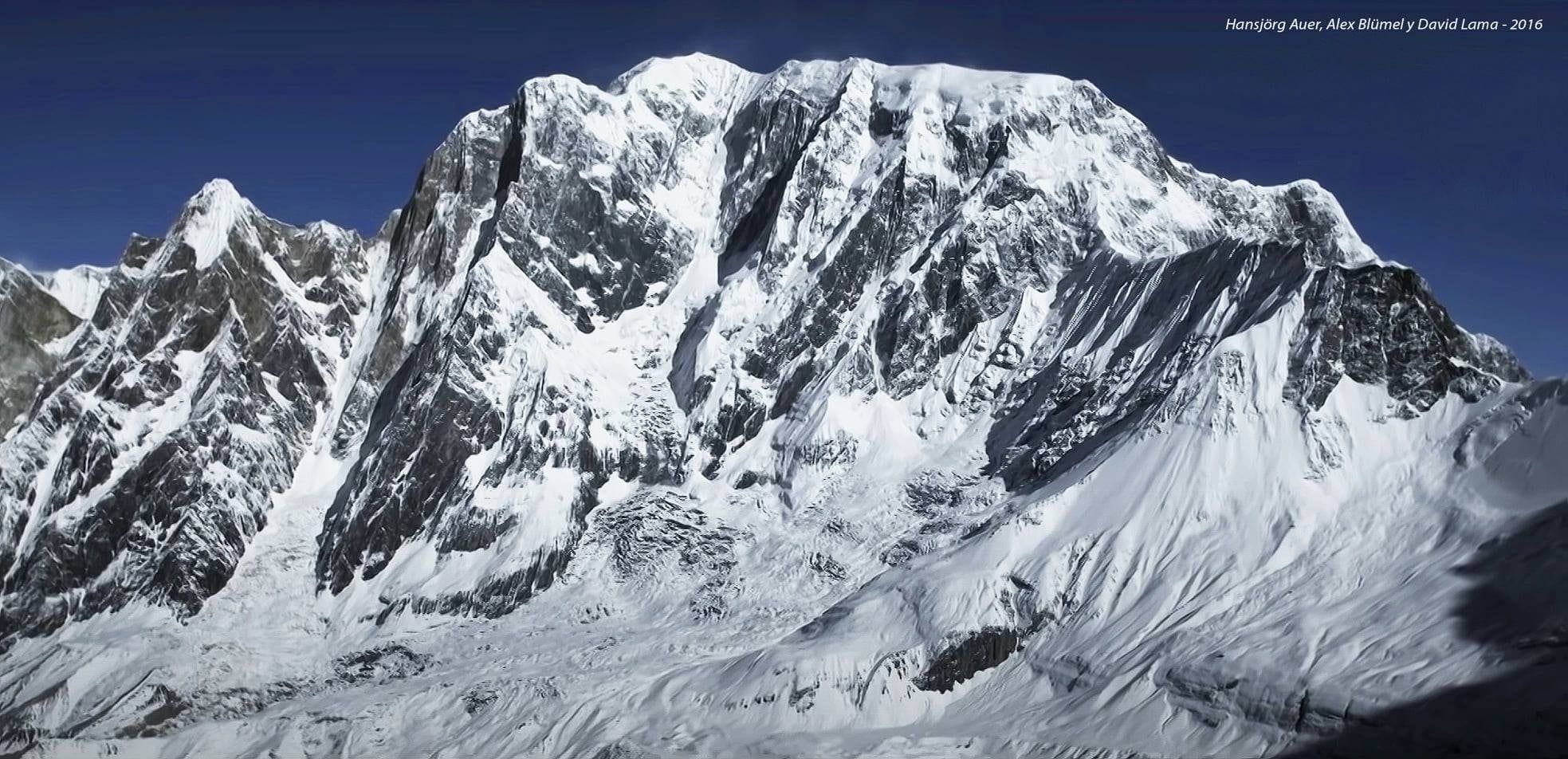 Annapurna III above Manang Valley