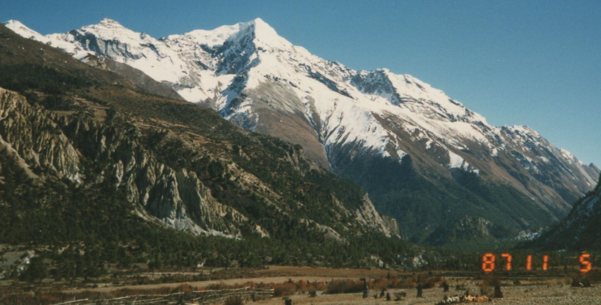 Manang Valley beneath the Annapurna Himal