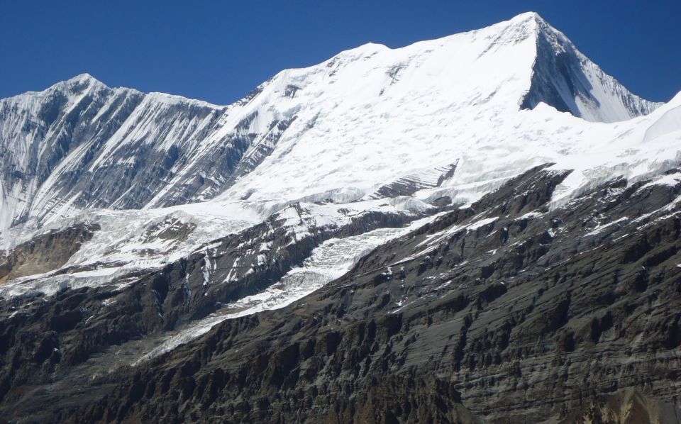 Dhaulagiri II ( 7751m ) from Dhaulagiri Base Camp