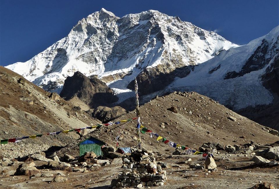 Mt.Makalu from Base Camp