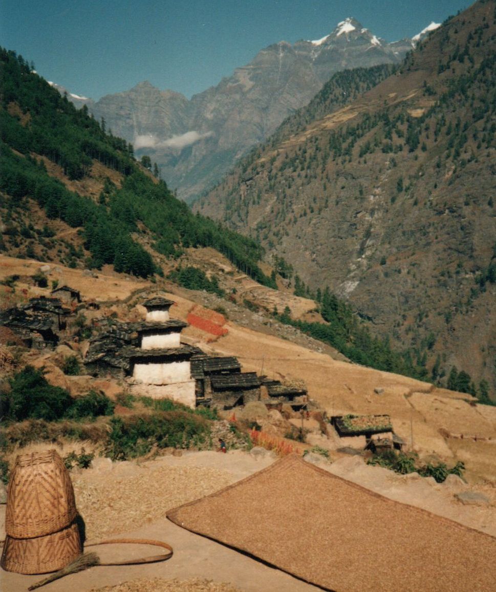 Ngyak Village in the Buri Gandaki River Valley