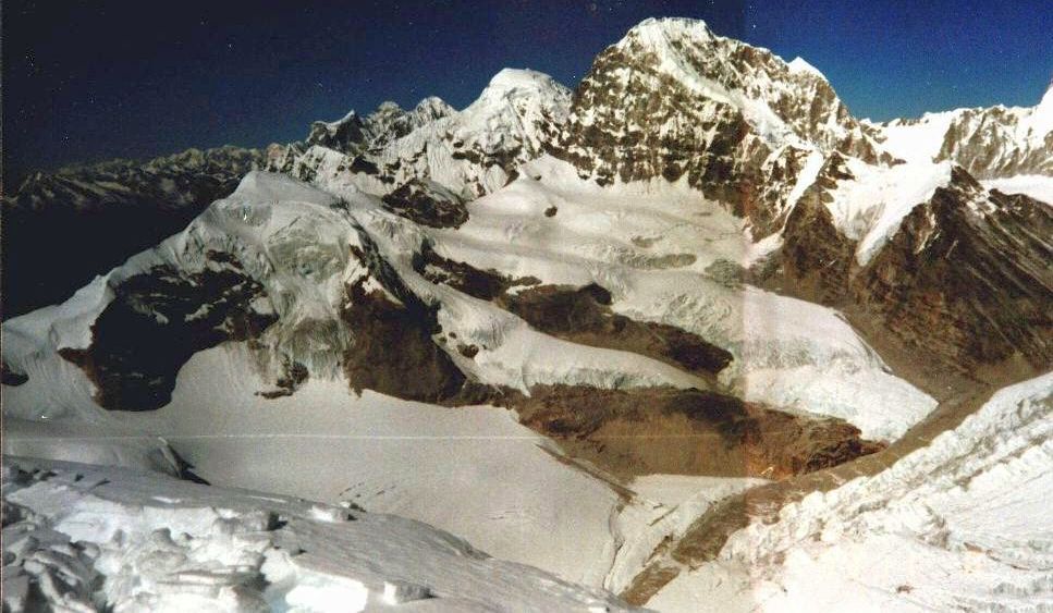 Takargo from Parchamo above Trashe Labtse in the Rolwaling Region of the Nepal Himalaya