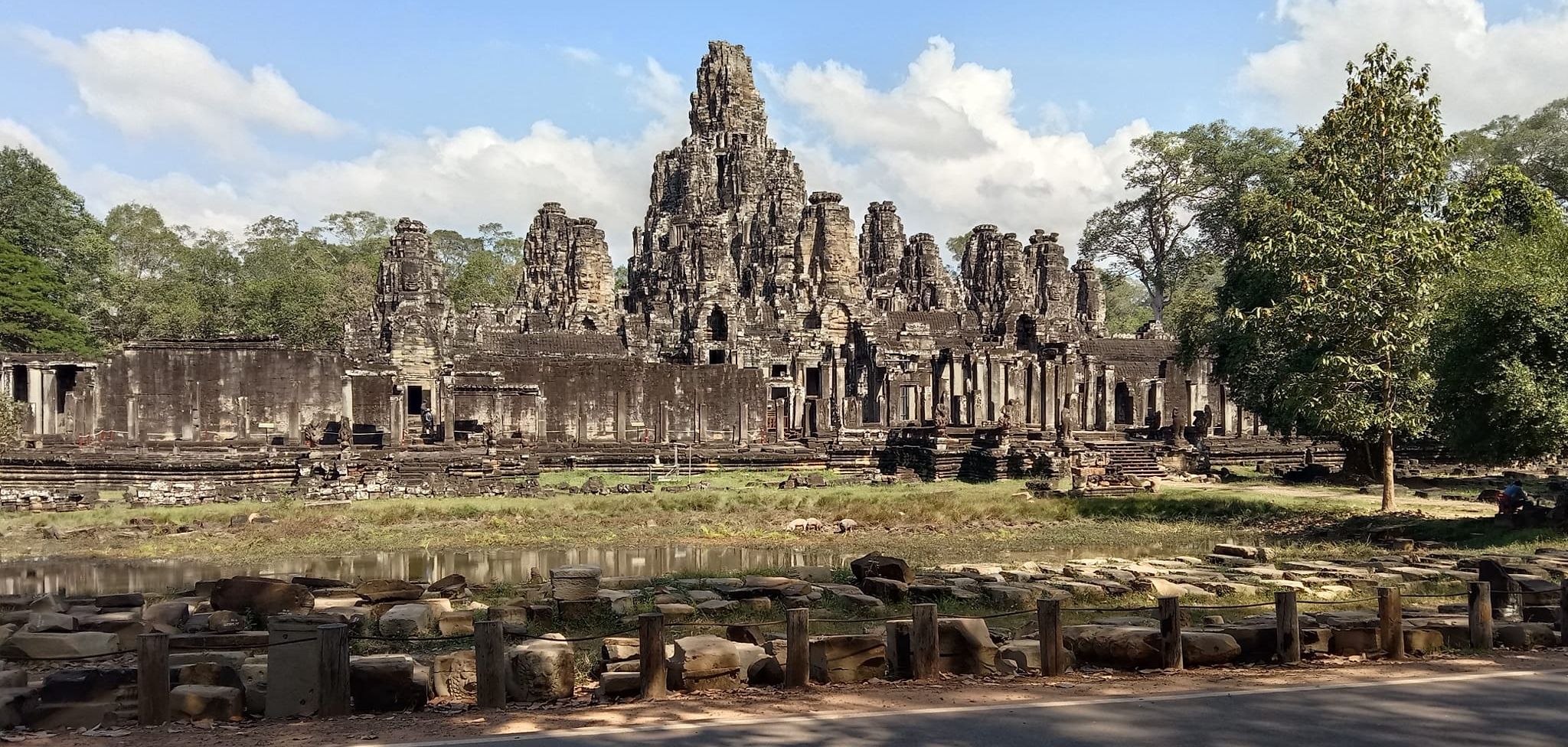 Bayon Temple in Angkor Thom in northern Cambodia