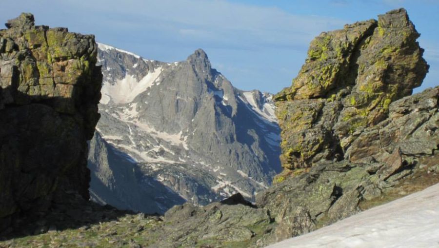 Hayden Spire in the Colorado Rockies