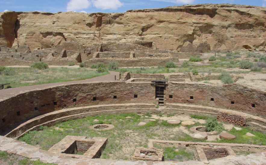 The Great Kiva of Chetro Ketl in Chaco Canyon