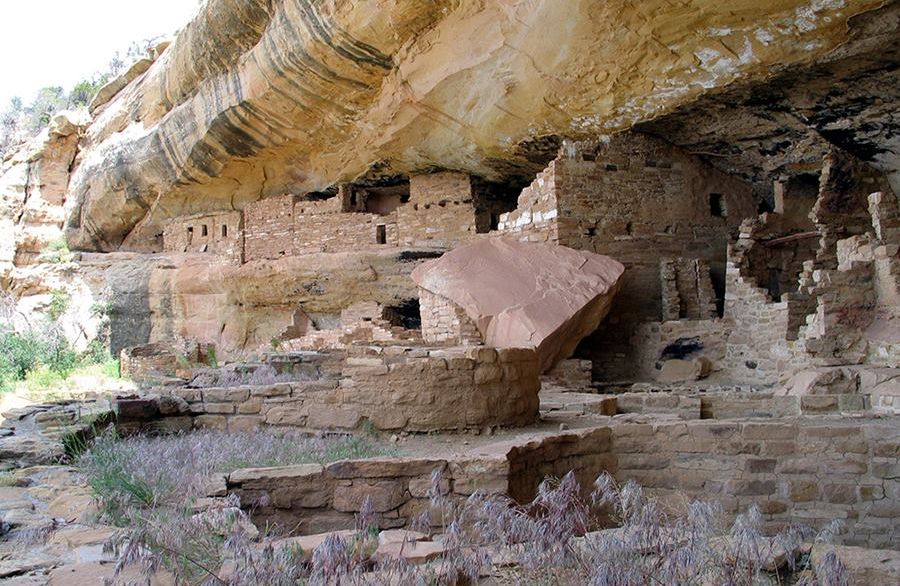 Cliff dwellings at Mesa Verde