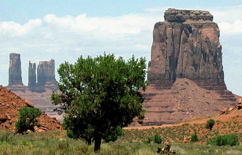 Sandstone Buttes of the North Window in Monument Valley