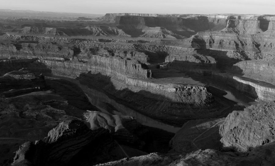 Horseshoe Bend in Colorado River from Dead Horse Point