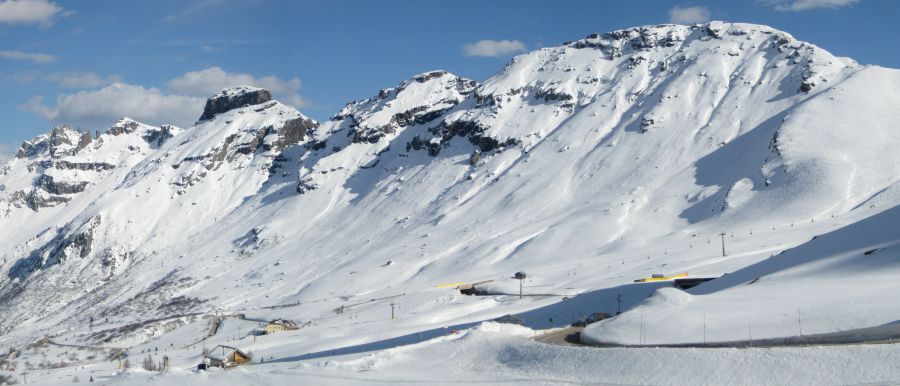 Photographs Of Passo Pordoi And Marmolada In The Italian Dolomites