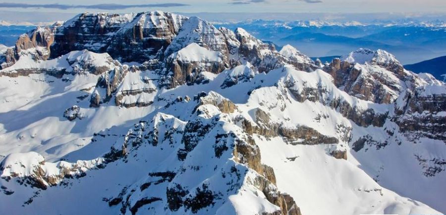 Photographs of the Brenta Group in the Italian Dolomites