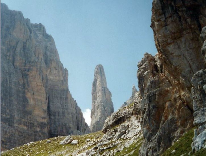 Photographs of the Brenta Group in the Italian Dolomites
