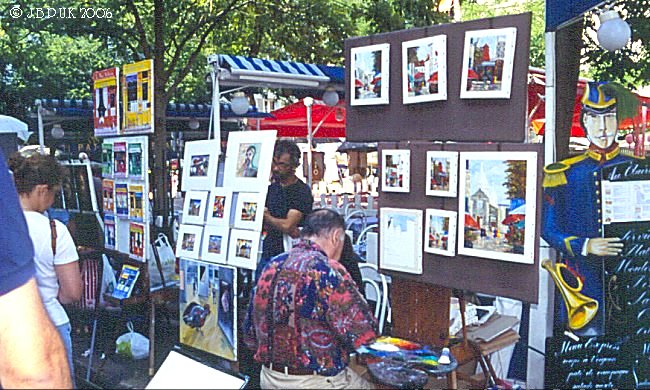 Montmartre, Artist's Square in Paris