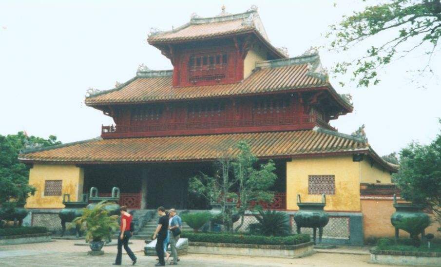 Halls of the Mandarins in the Citadel in Hue