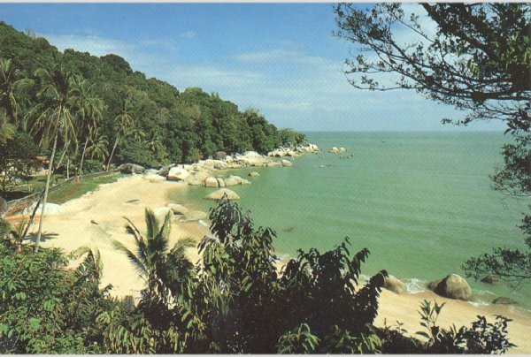 Beach near Batu Ferringhi on Pulau Penang