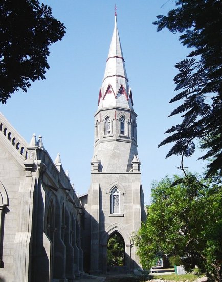 Baptist Church in Mandalay in northern Myanmar / Burma