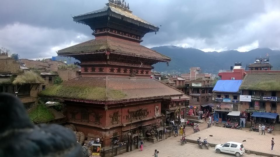 Temple in Durbar Square in Patan