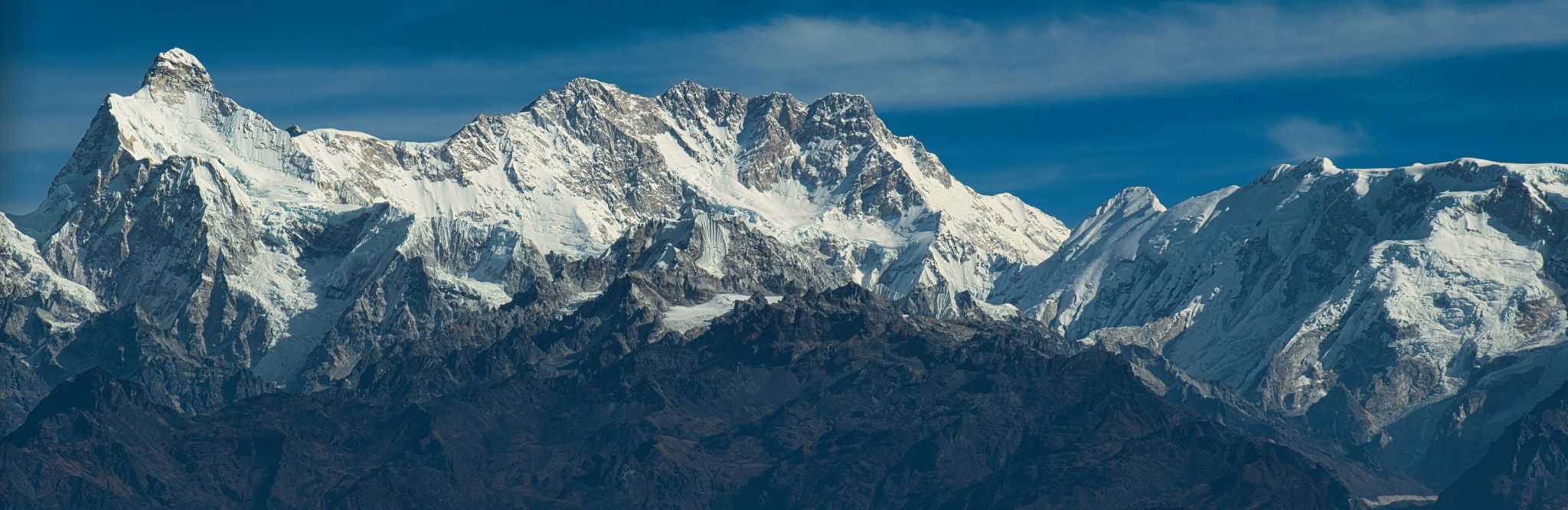 Jannu and Kangchenjunga from the South