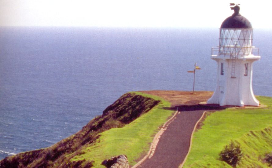 Lighthouse at Cape Reinga on the "Tail of the Fish"