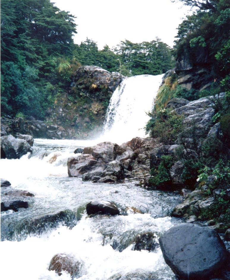 Tawhai Falls in Tongariro National Park