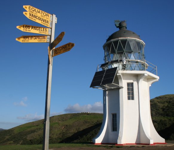 Lighthouse at Cape Reinga on the "Tail of the Fish"