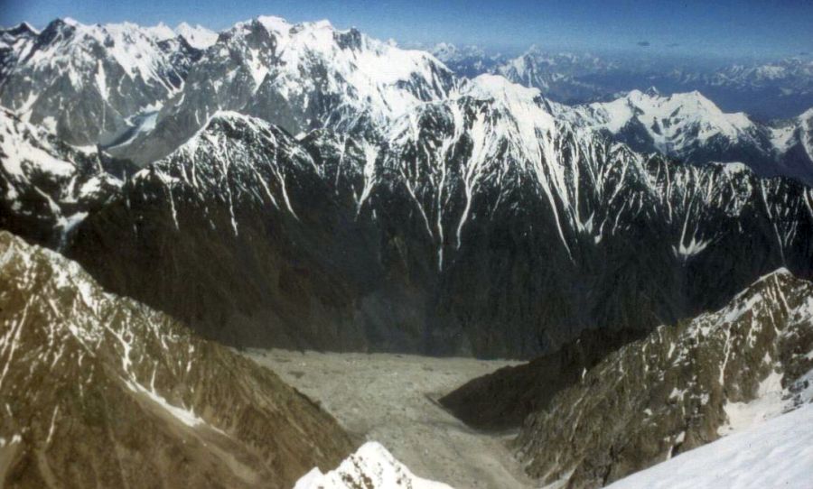 The Seven Thousanders - Saraghrar ( 7349m ) in the Hindu Kush Mountains of Pakistan