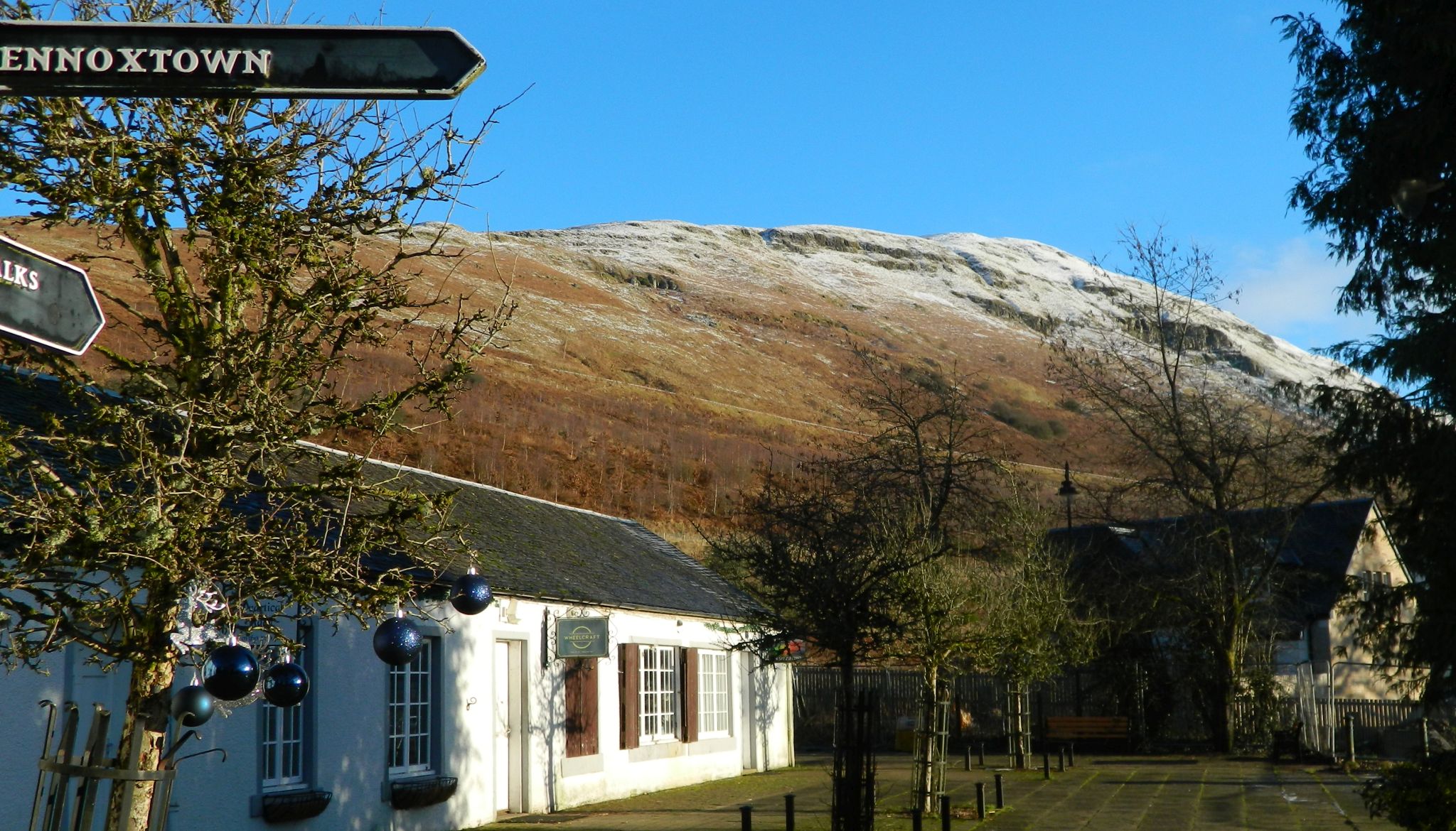 Cort-ma Law on Campsie Fells from Clachan of Campsie