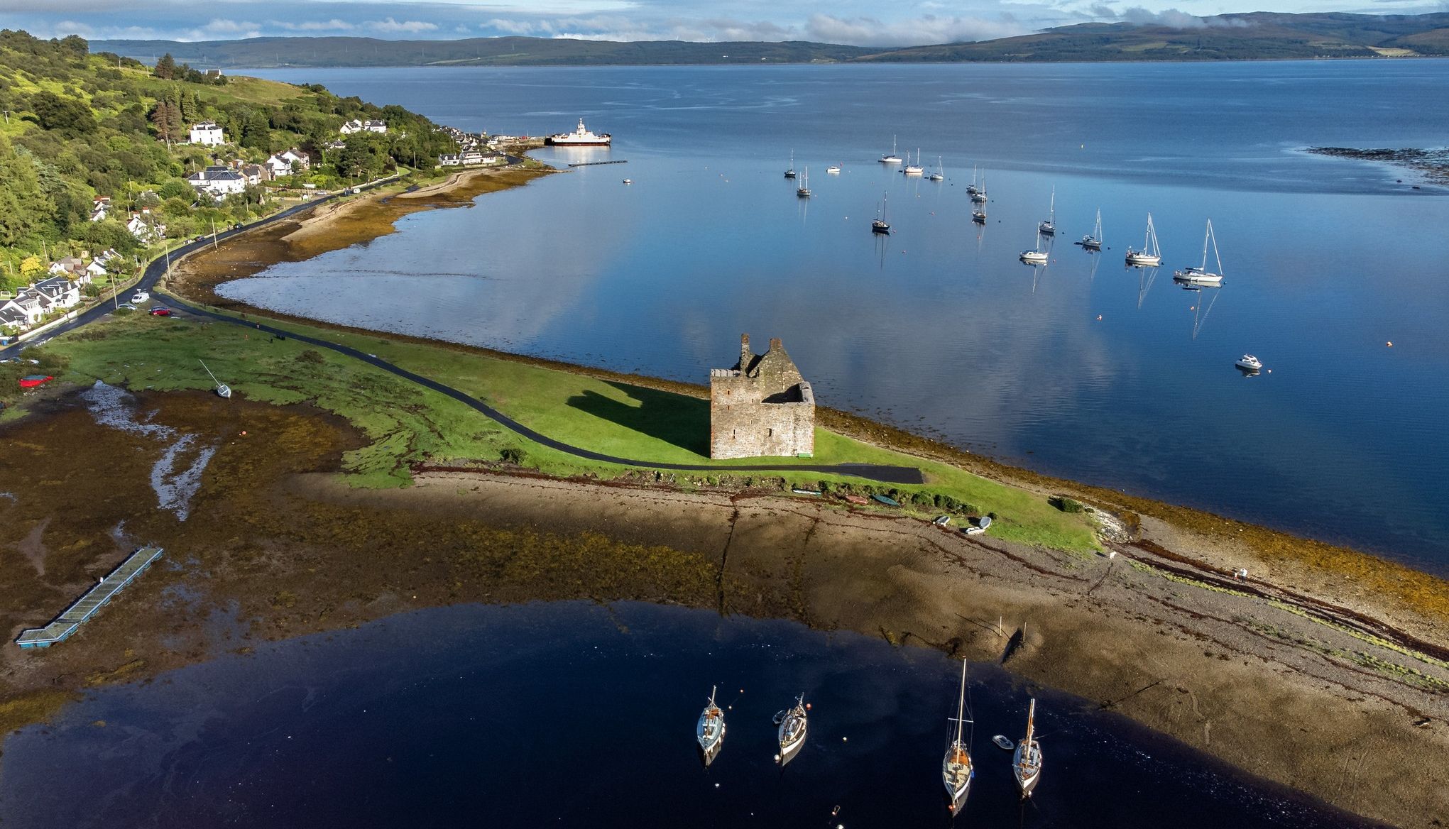 Lochranza Castle on the Isle of Arran