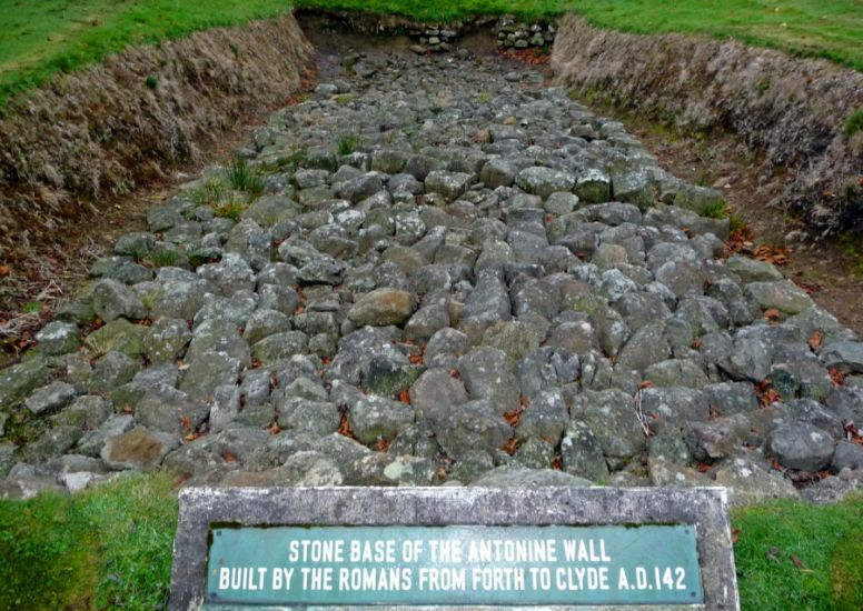 Antonine Wall in Bearsden