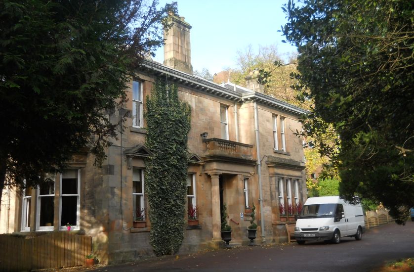 Abbotsford House at Canniesburn Toll in Bearsden