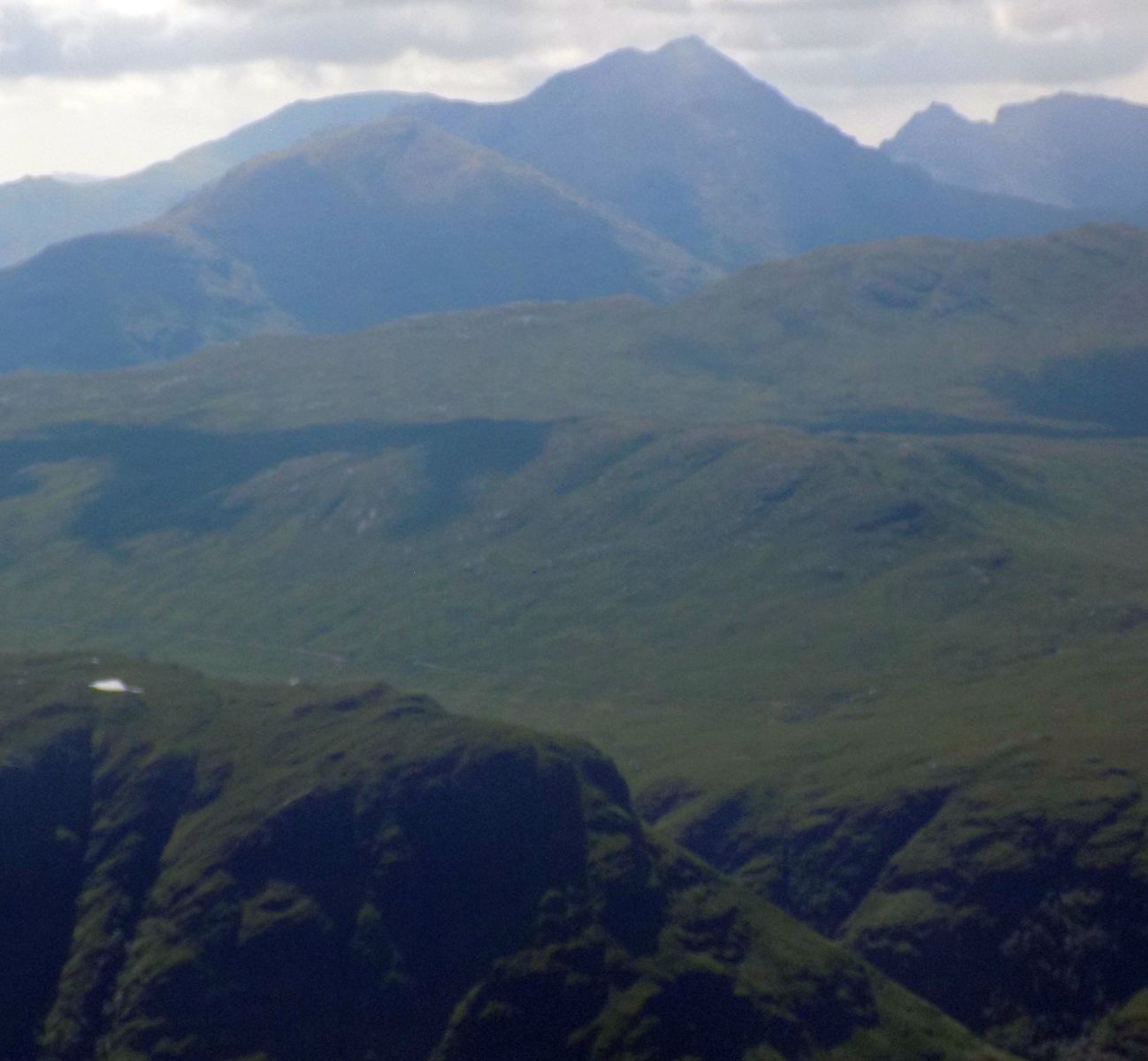 Ben Lui Group from Beinn Bhuidhe