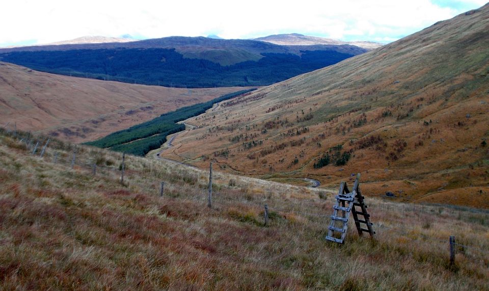 Ladder style in Gleann Uaine