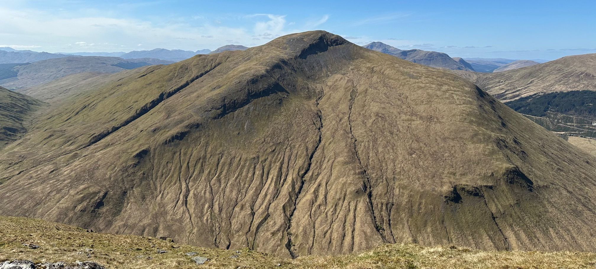 Beinn Odhar from summit of Beinn Dorain