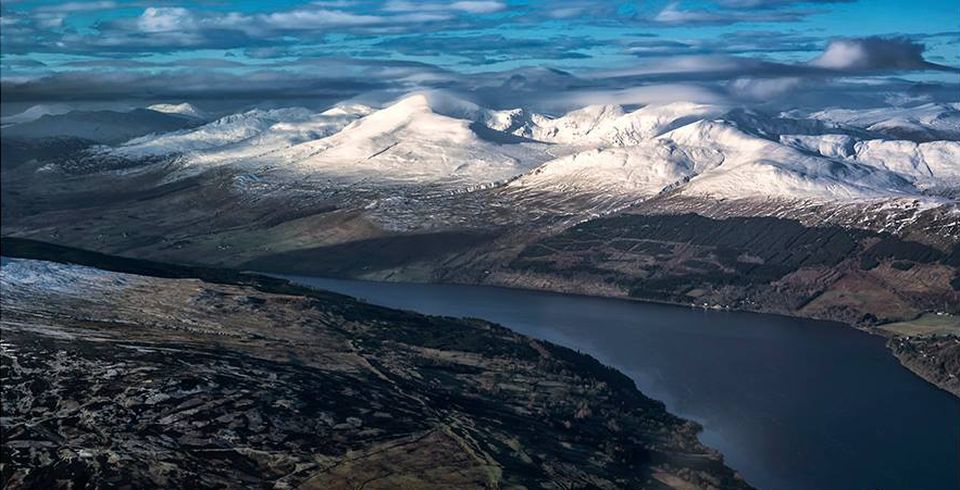 Ben Lawyers group above Loch Tay