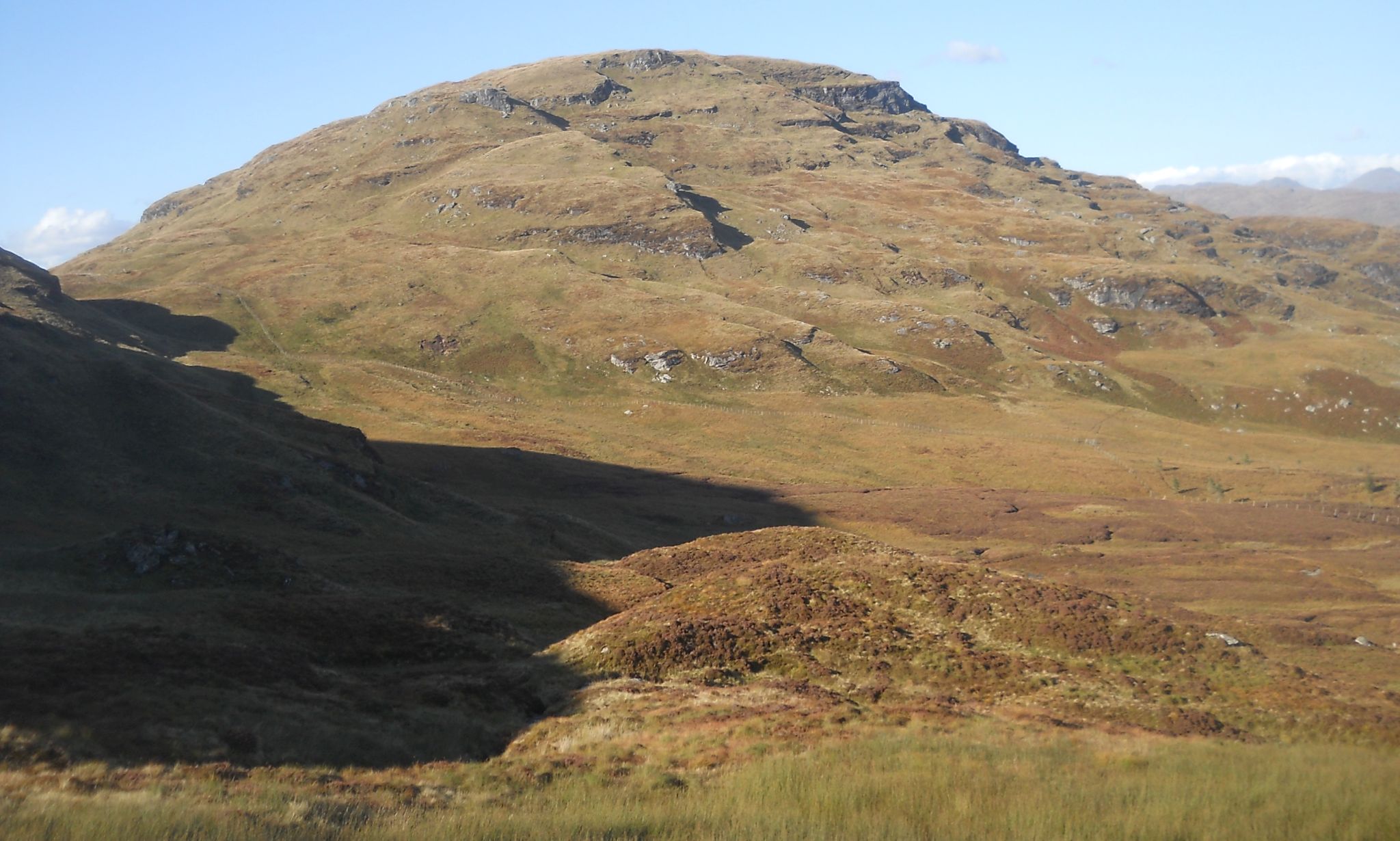 Cruinn a' Bheinn on descent from Ben Lomond