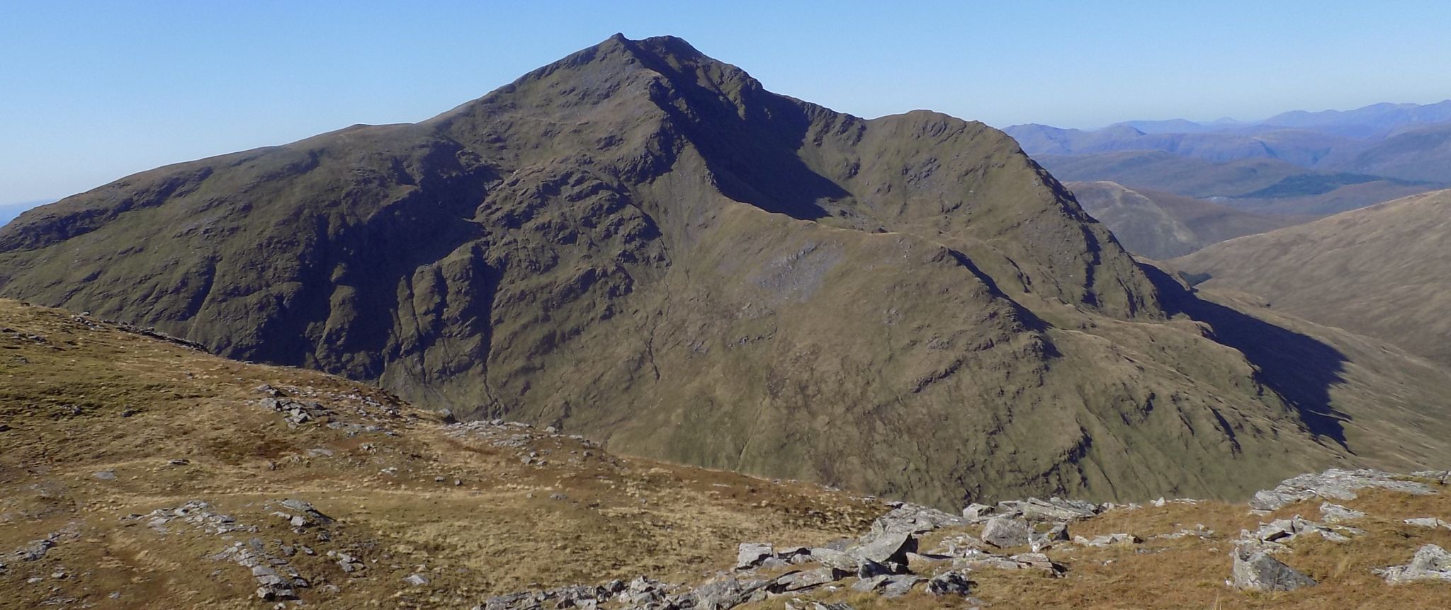 Ben Lui from Beinn Chuirn