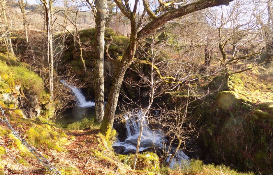 Waterfall on Ledard Burn