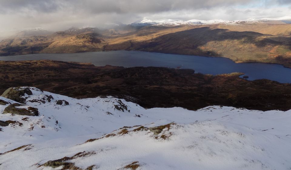 Loch Katrine on ascent to Ben Venue