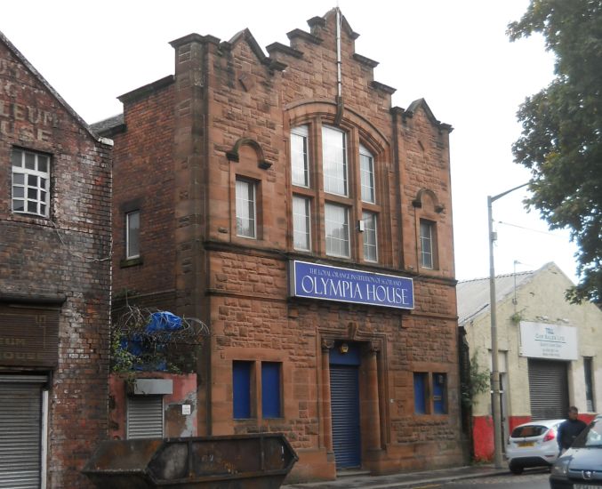 The Orange Lodge at Bridgeton Cross in the East of Glasgow