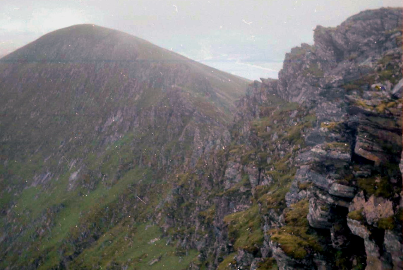 On traverse of Lurg Mhor and Bidean A'Choire Sheasgaich