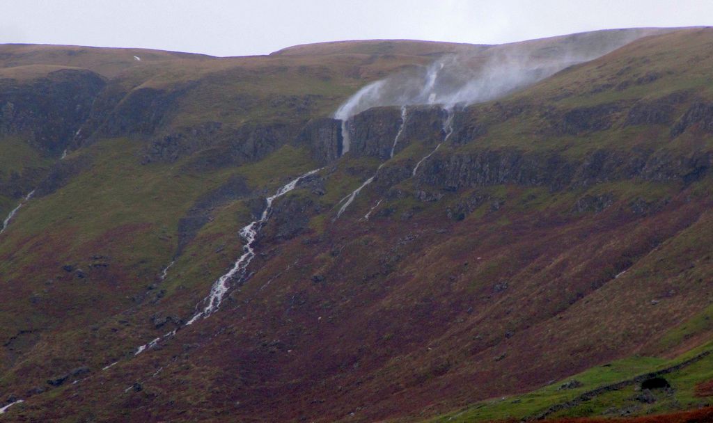 Jenny's Lum in the Campsie Fells above Strathblane