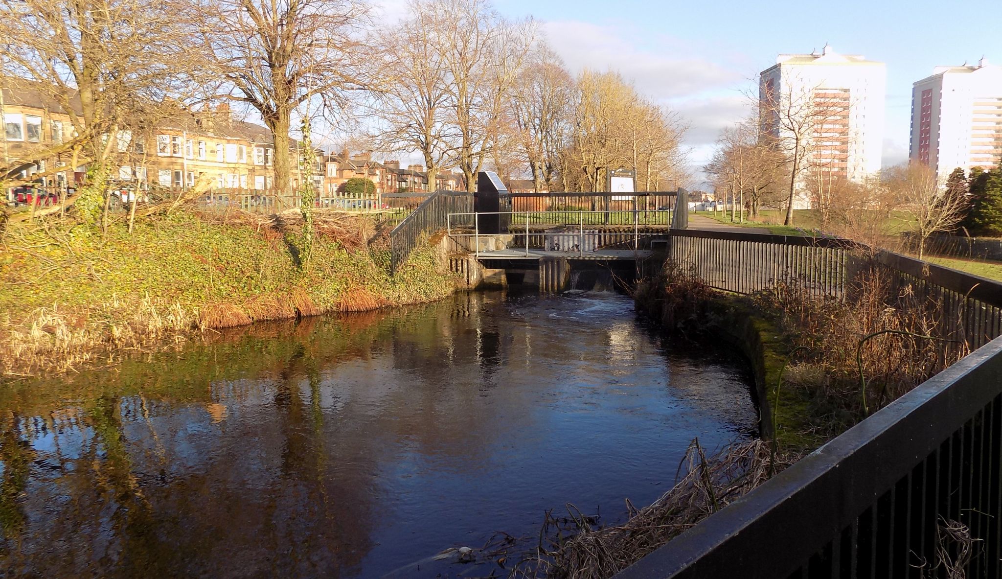 Monkland Canal in Coatbridge