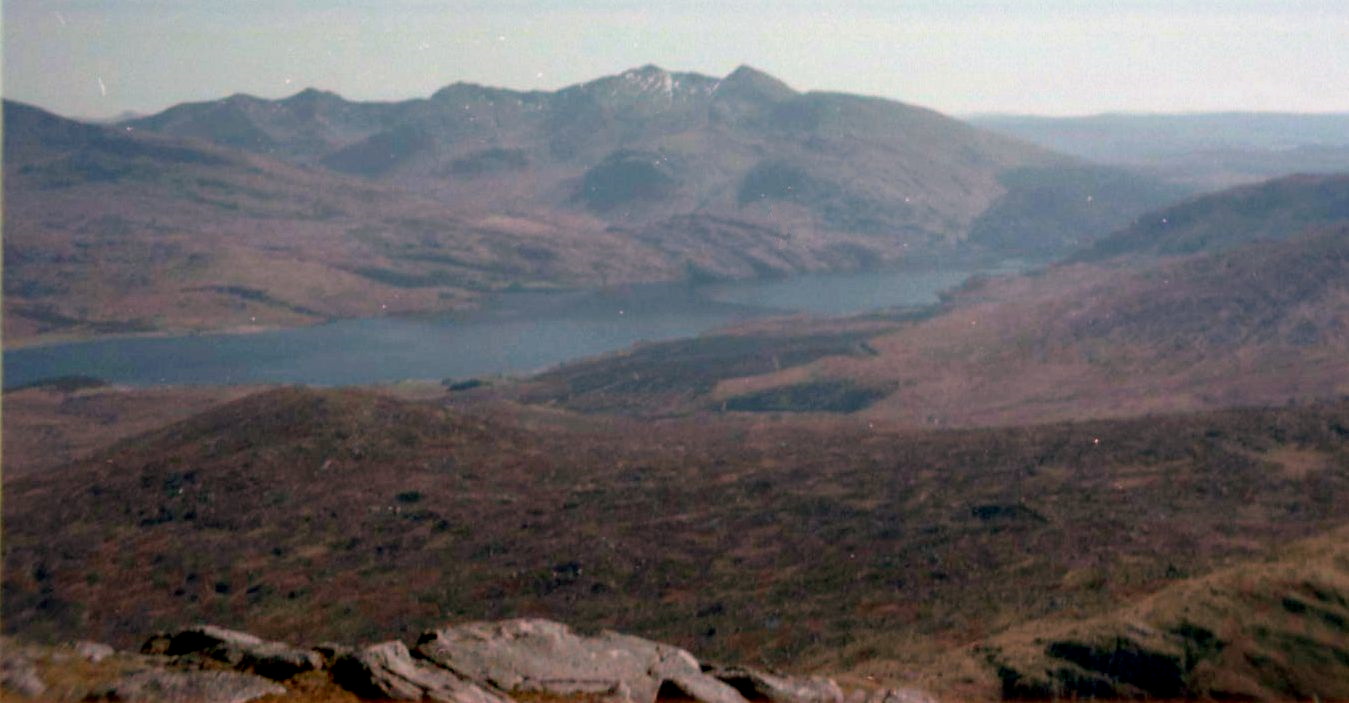 Ben Cruachan above Loch Etive from the Corbett Creach Bheinn