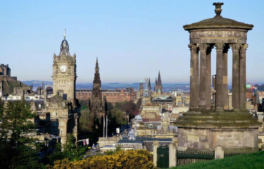 Edinburgh City Centre from Calton Hill