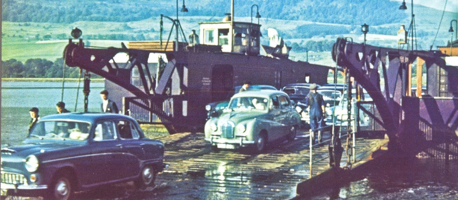 Former Ferry at Erskine across the River Clyde