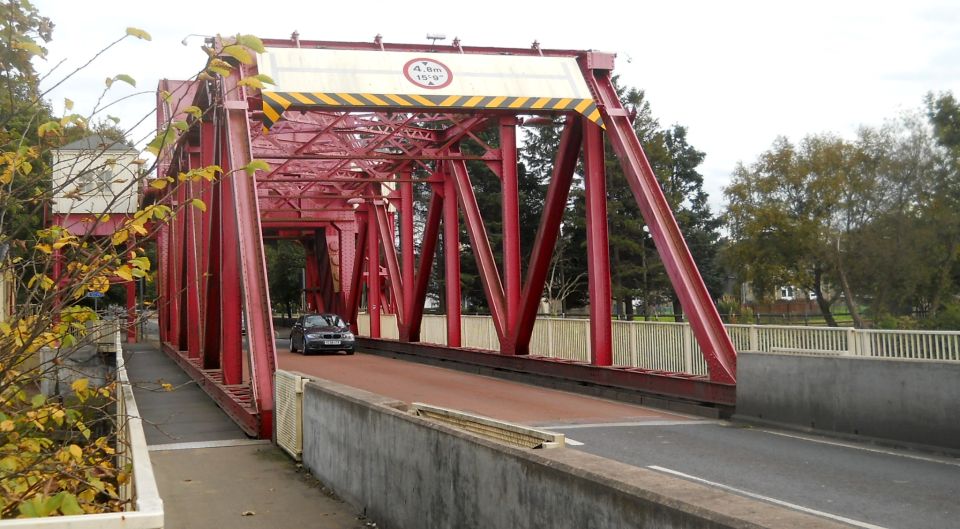 Swing Bridge over the White Cart Water