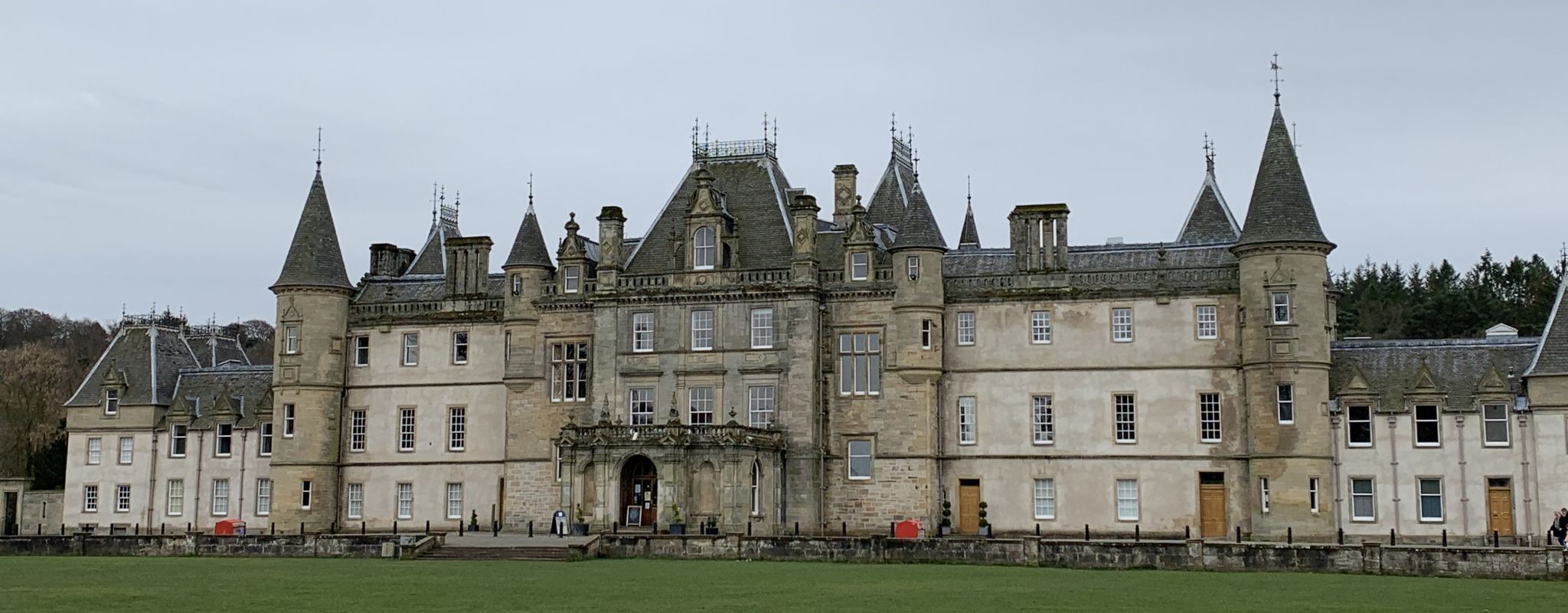 Callendar House in Callendar Park at Falkirk