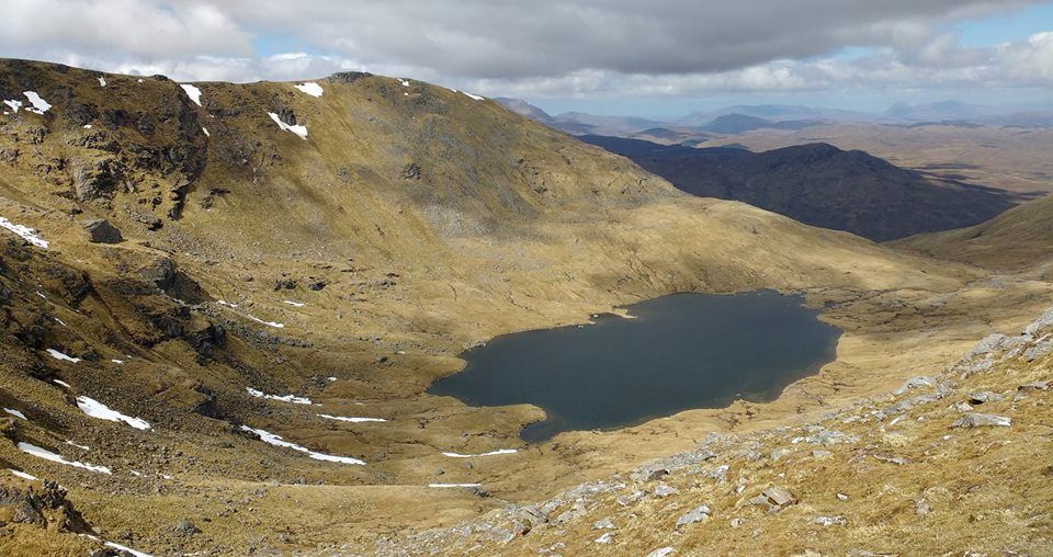 The Fannichs in the North West Highlands of Scotland