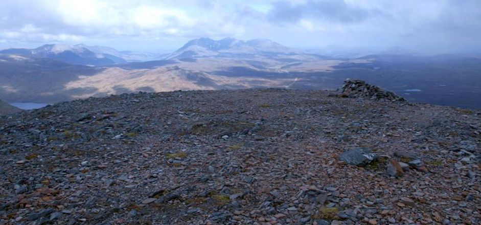 The Fannichs in the North West Highlands of Scotland